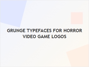 Crafting Spine-Chilling Horror Game Logos